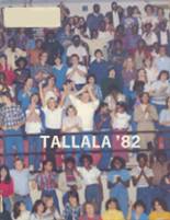 Talladega High School 1982 yearbook cover photo