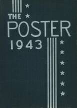 Painted Post High School 1943 yearbook cover photo