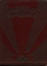 Proctor High School 1940 yearbook cover photo
