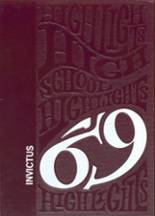 Champlain Central High School 1969 yearbook cover photo