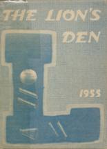 Leon High School 1955 yearbook cover photo