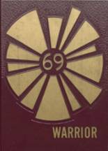 Brandon High School 1969 yearbook cover photo