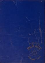 Pershing High School 1950 yearbook cover photo