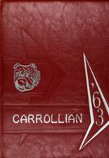 1963 Carroll High School Yearbook from Dayton, Ohio cover image