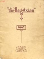 Bad Axe High School 1942 yearbook cover photo