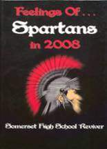 Somerset High School 2008 yearbook cover photo