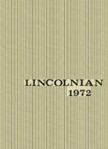 Lincoln High School 1972 yearbook cover photo