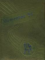 Poland High School 1953 yearbook cover photo