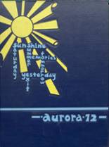 Newton High School 1972 yearbook cover photo