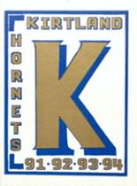 Kirtland High School 1991 yearbook cover photo