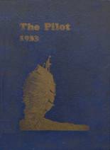 Covert High School 1933 yearbook cover photo