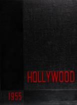 1955 Hollywood High School Yearbook from Los angeles, California cover image