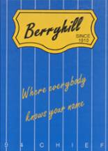 Berryhill High School 1994 yearbook cover photo