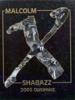 Malcolm X Shabazz High School 2005 yearbook cover photo