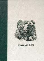 1992 Goldburg High School Yearbook from Stoneburg, Texas cover image
