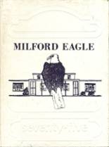 Milford High School 1975 yearbook cover photo