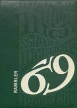 Brown County High School 1969 yearbook cover photo