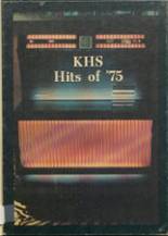 Kinsley High School 1975 yearbook cover photo