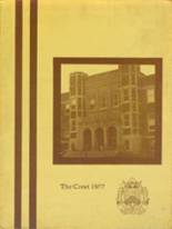 Creston High School 1977 yearbook cover photo