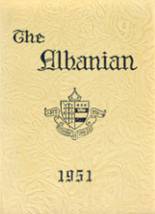 St. Albans High School 1951 yearbook cover photo