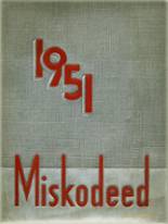 Mishawaka High School 1951 yearbook cover photo
