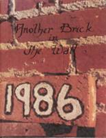 Prescott High School 1986 yearbook cover photo