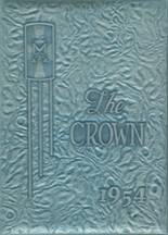 1954 St. Mary's Academy Yearbook from Glens falls, New York cover image