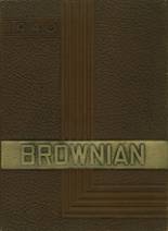 Brown Preparatory School 1940 yearbook cover photo