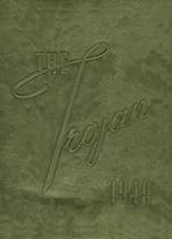 East High School 1949 yearbook cover photo
