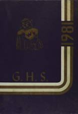 1981 Godley High School Yearbook from Godley, Texas cover image