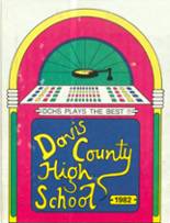 Davis County Community High School 1982 yearbook cover photo