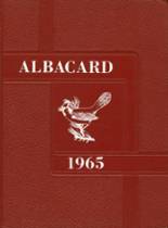 Albion High School 1965 yearbook cover photo