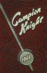 Campion Jesuit High School 1955 yearbook cover photo