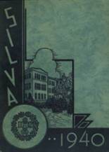 Blessed Sacrament Academy 1940 yearbook cover photo