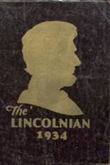 McMinnville High School 1934 yearbook cover photo