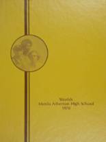 Menlo-Atherton High School 1970 yearbook cover photo
