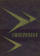 Swayzee High School 1965 yearbook cover photo