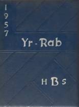 1957 Barry High School Yearbook from Barry, Illinois cover image