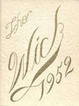 Wickliffe High School 1952 yearbook cover photo