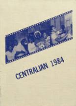 Central High School 1984 yearbook cover photo