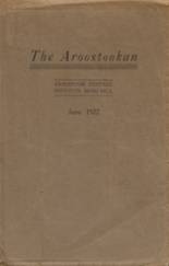 Aroostook Central Institute High School 1922 yearbook cover photo