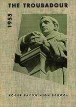 1955 Roger Bacon High School Yearbook from Cincinnati, Ohio cover image