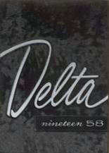 De La Salle High School 1958 yearbook cover photo