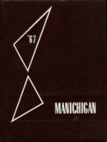 Manistee High School 1967 yearbook cover photo