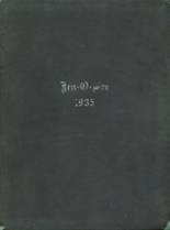 Geneseo High School 1935 yearbook cover photo