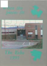 Bland High School 1991 yearbook cover photo