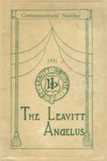1931 Leavitt Institute Yearbook from Turner, Maine cover image
