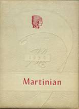 T. W. Martin High School 1954 yearbook cover photo