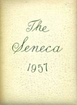 Salamanca High School 1957 yearbook cover photo