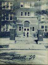 Sedan High School 1959 yearbook cover photo
